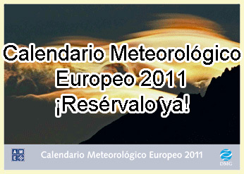 A la venta el Calendario Meteorológico Europeo
