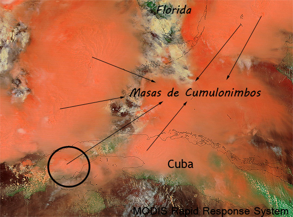 Supercélula tornádica en la provincia de Pinar del Río, Cuba