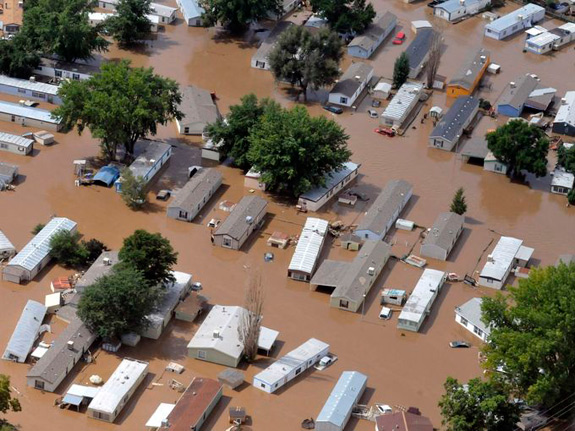 Históricas inundaciones en Colorado, Estados Unidos (septiembre de 2013)