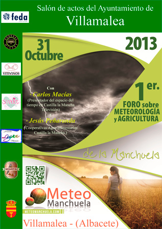 I Foro de Meteorología y Agricultura organizado por Meteomanchuela.com