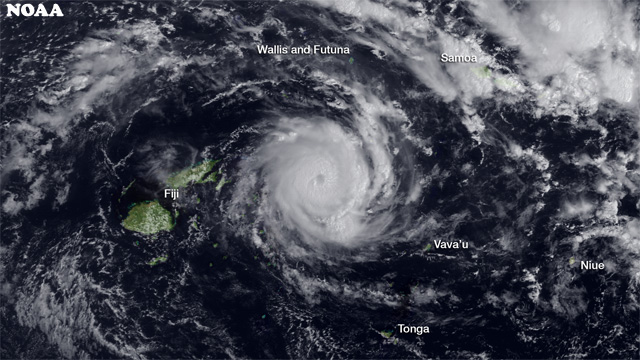 Ciclon tropical Ian en el Pacífico Sur