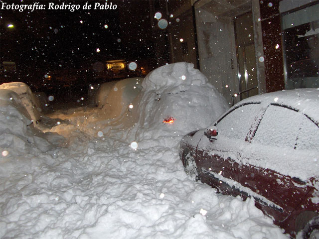 Decimo aniversario gran nevada Burgos, 2014 se despide con frio polar