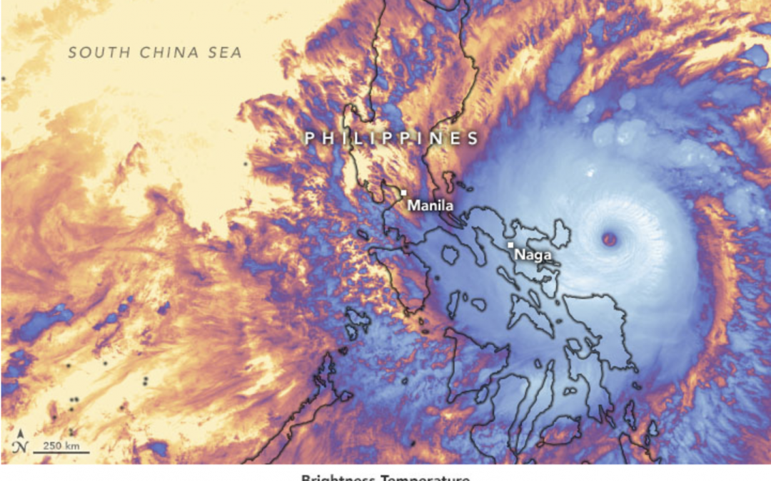 Goni: el ciclón devastador que ha azotado Filipinas