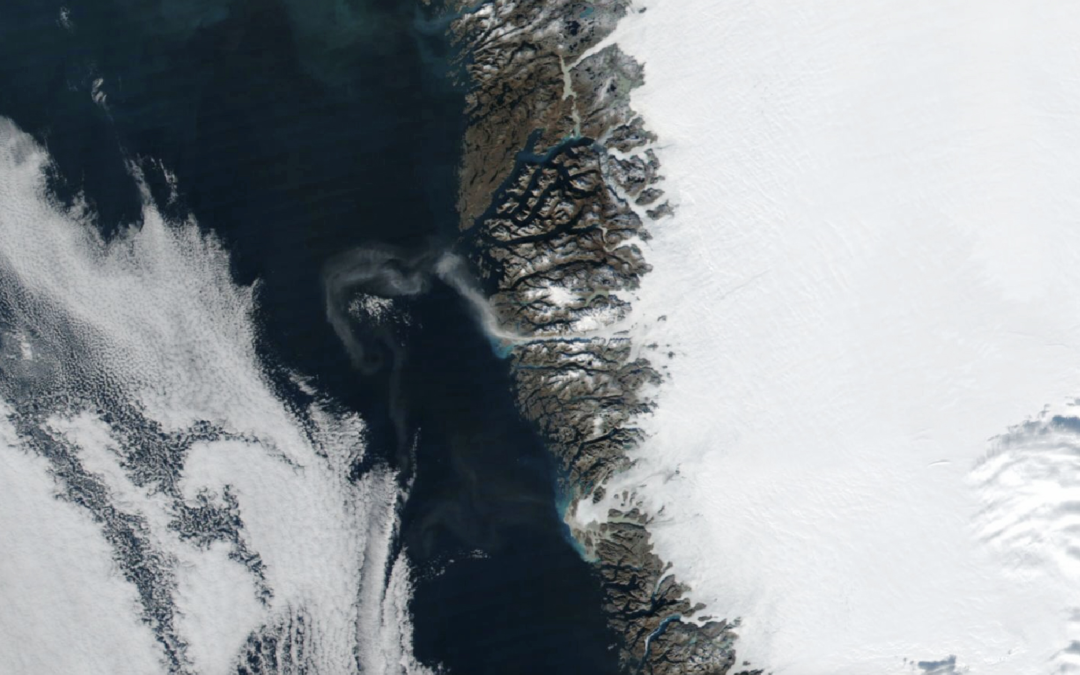 Tormentas de polvo en Groenlandia