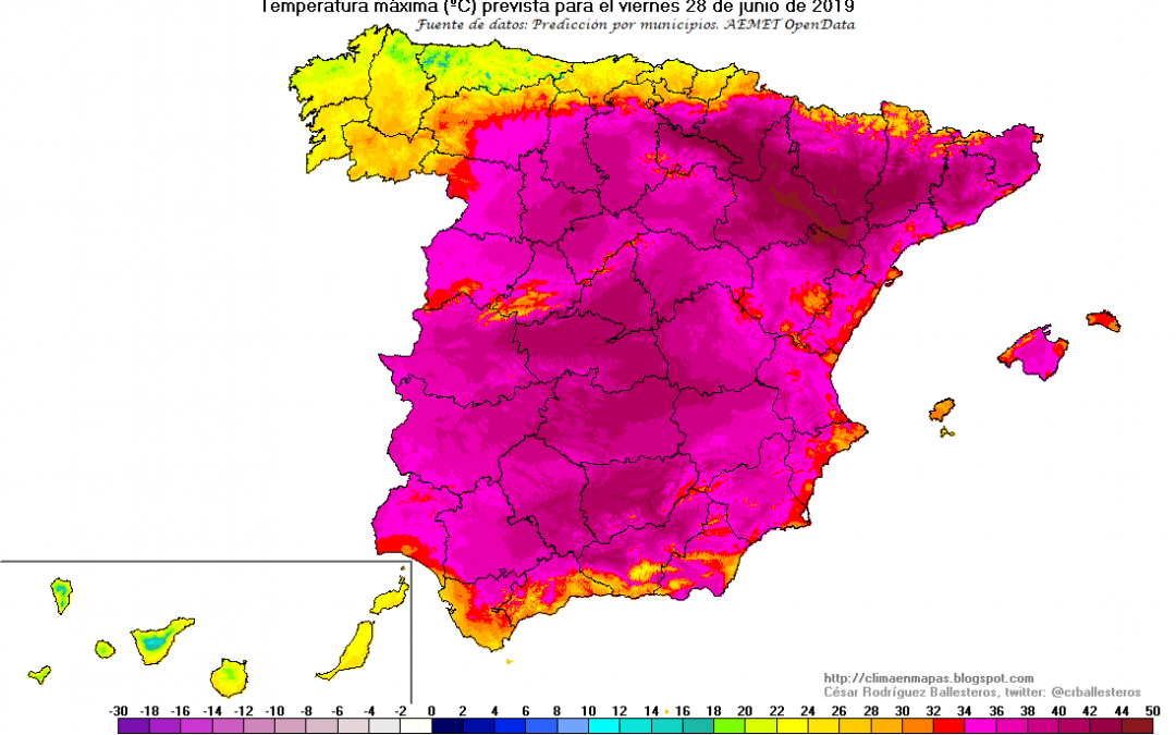 Ola de calor: caminando por el filo de la navaja…