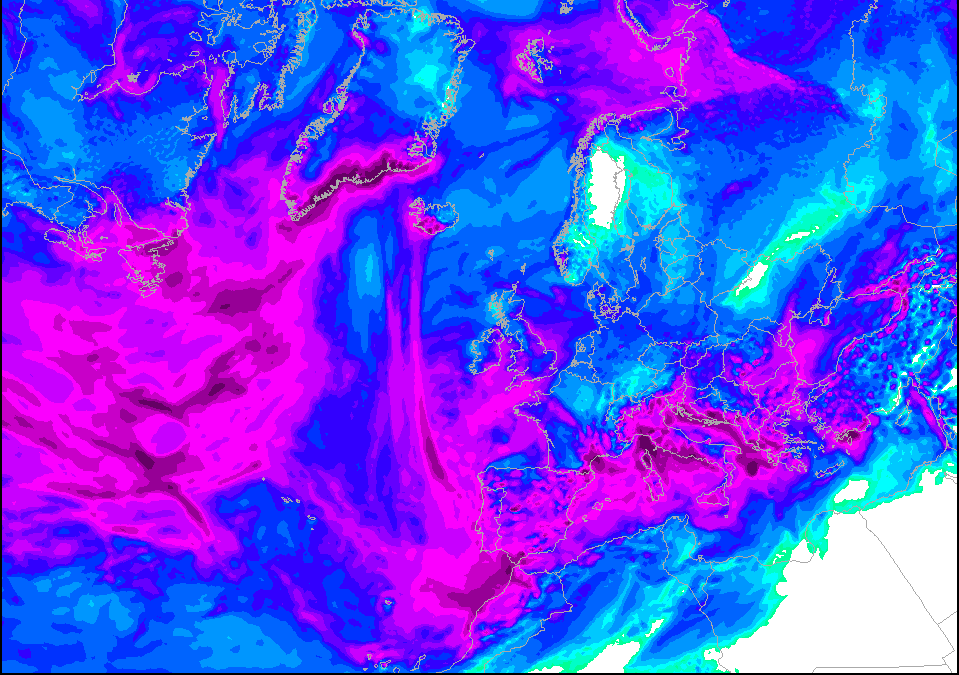 Lluvias casi generales en España: análisis sinóptico