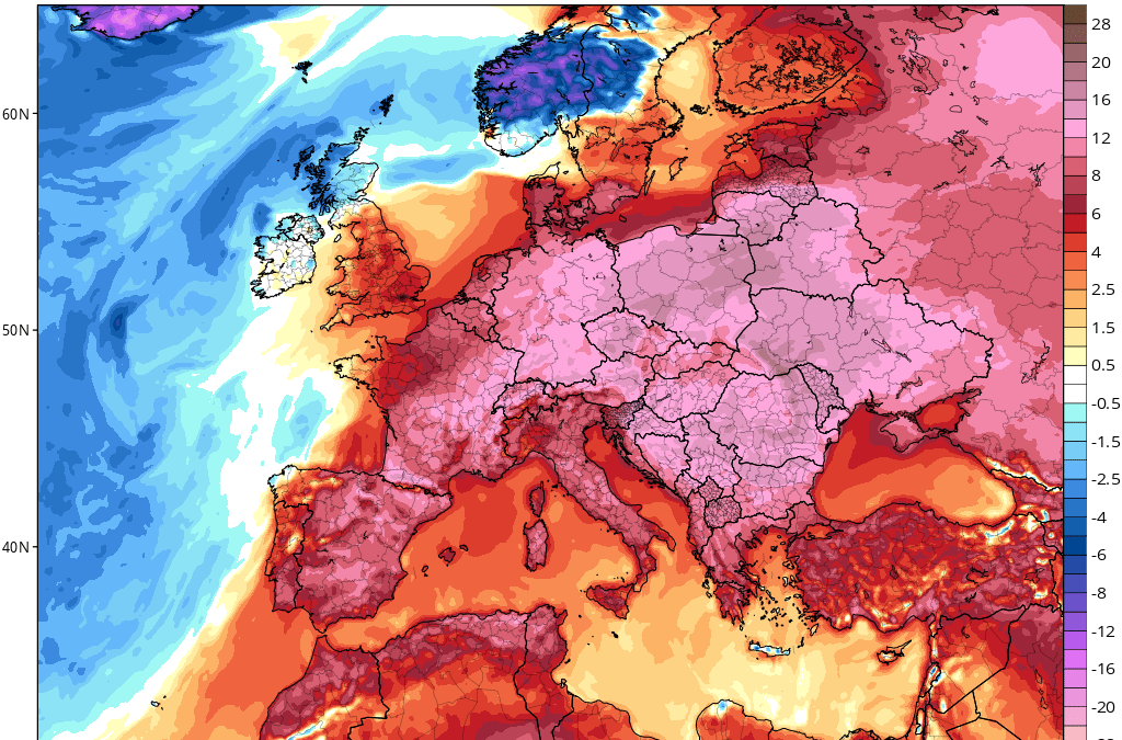 Año Nuevo con temperaturas récord en Europa
