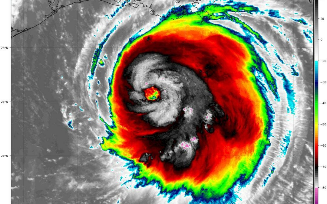 Laura puede ser un peligroso huracán categoría 4 al tocar tierra