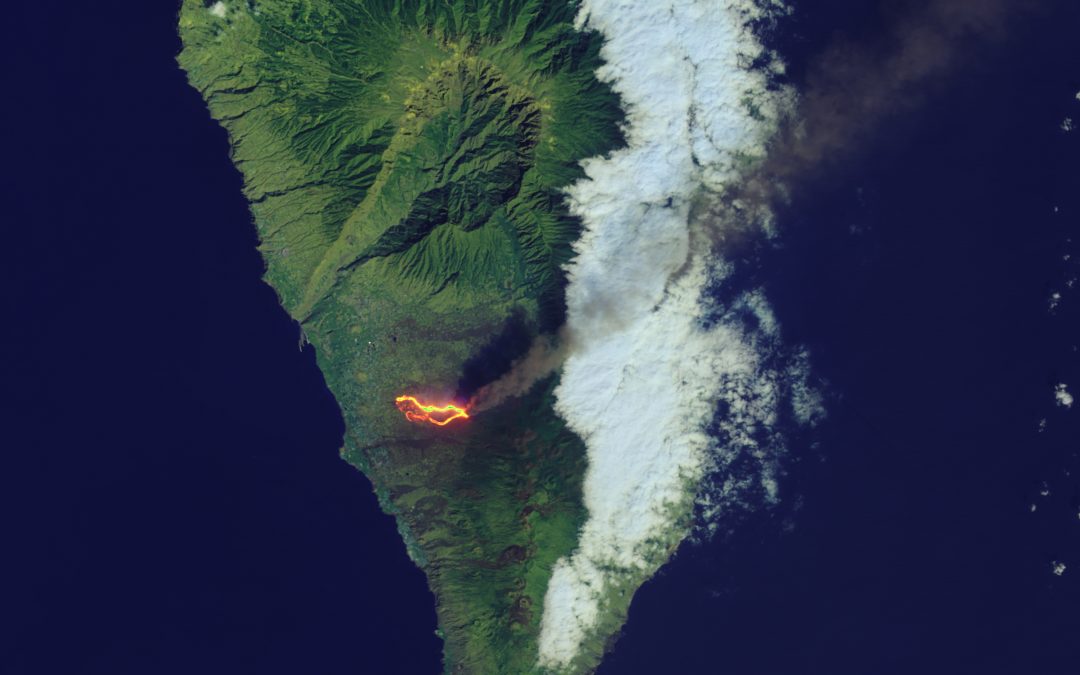 La NASA se hace eco del volcán de La Palma