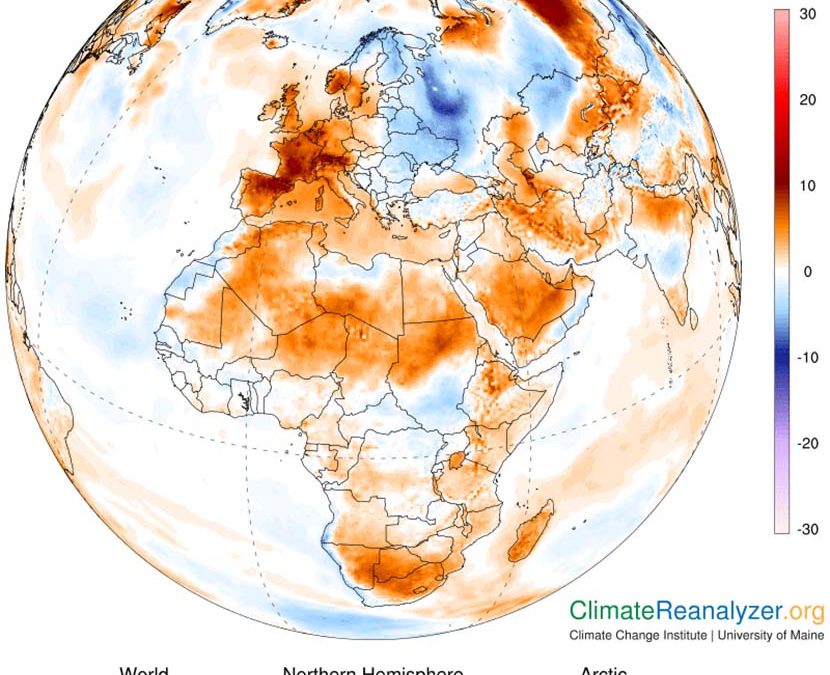 Ola de calor histórica para un mes de junio