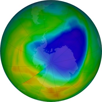 La capa de ozono se recupera pese a la meteorología adversa