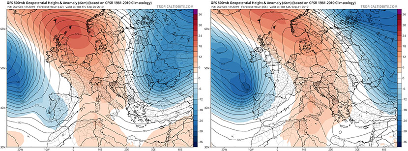 Tormentas generalizadas para el viernes y sábado