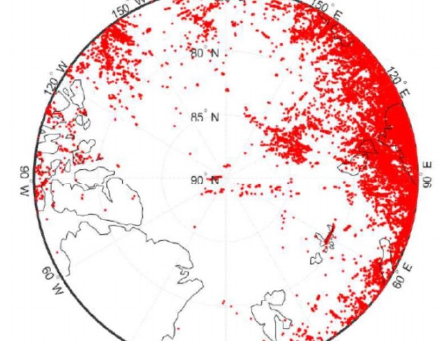 Los rayos se triplican en el Ártico en una década