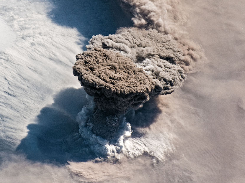 Erupción del volcán Raikoke: ¡sensacionales imágenes!